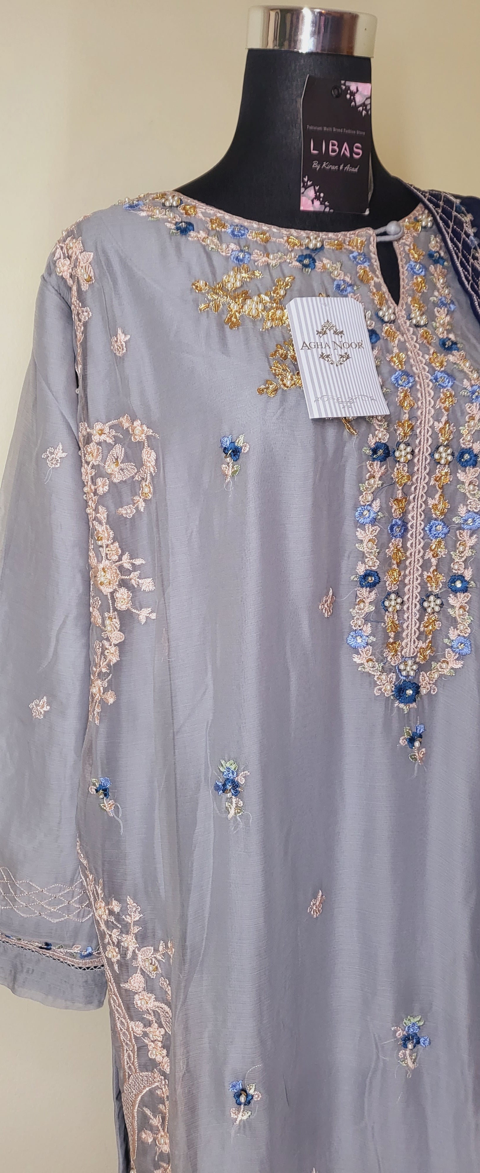Aghanoor inspired suits – LIBAS By Kiran & Asad