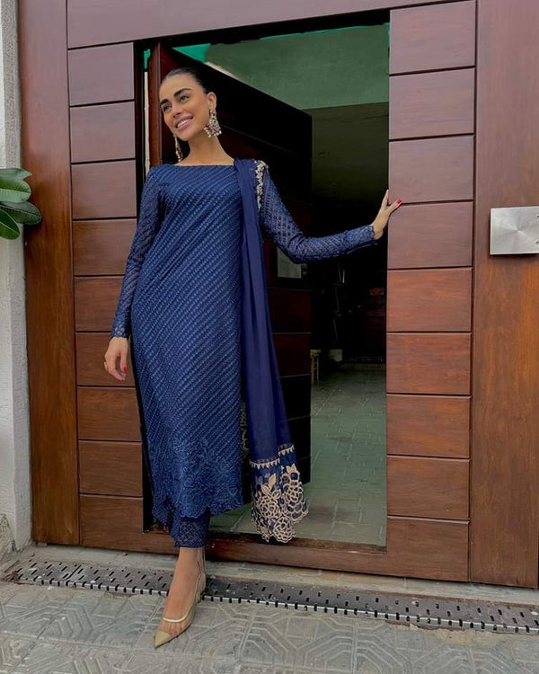 Azure inspired 3pc