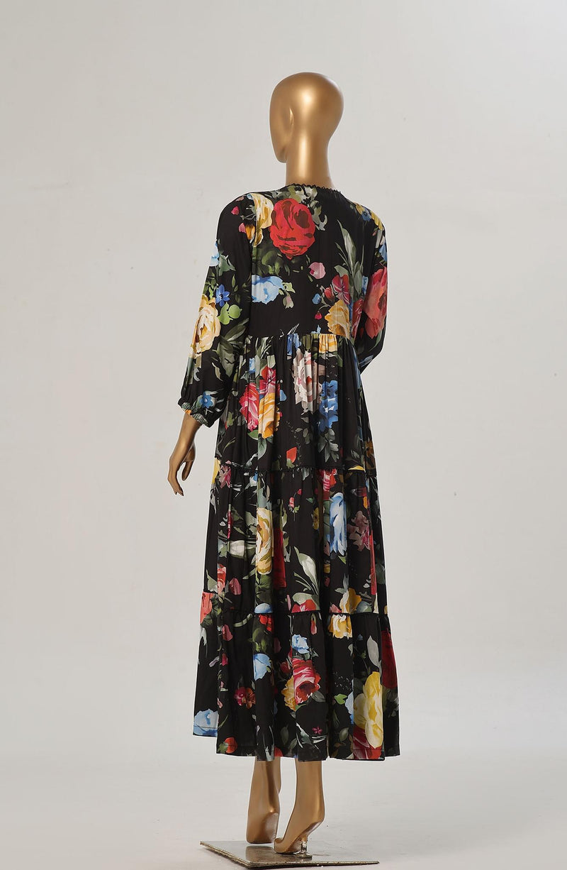 Viscose long frock