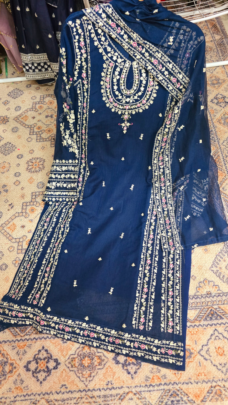 Libas Pret -  blue - khaadi net