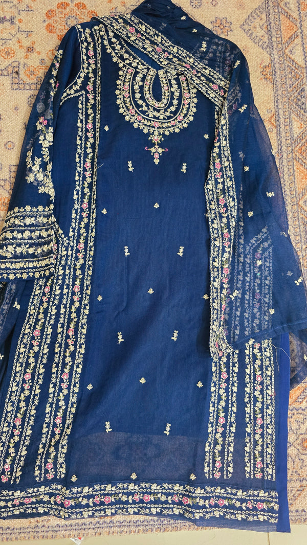 Libas Pret -  blue - khaadi net