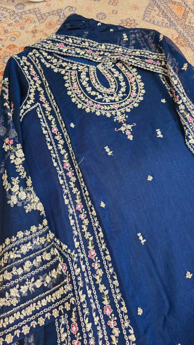 Libas Pret -  blue - khaadi net