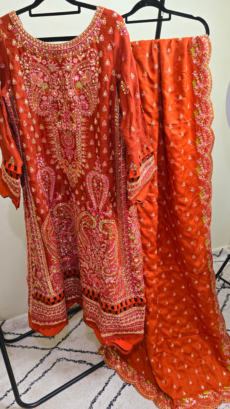 Asimjofa winter | Luxury | Rust orange