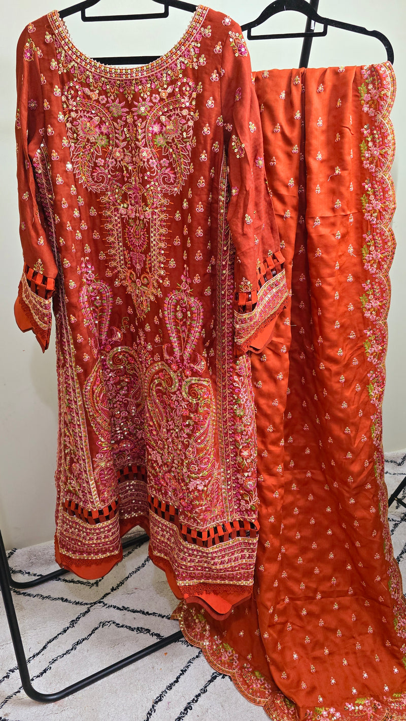 Asimjofa winter | Luxury | Rust orange