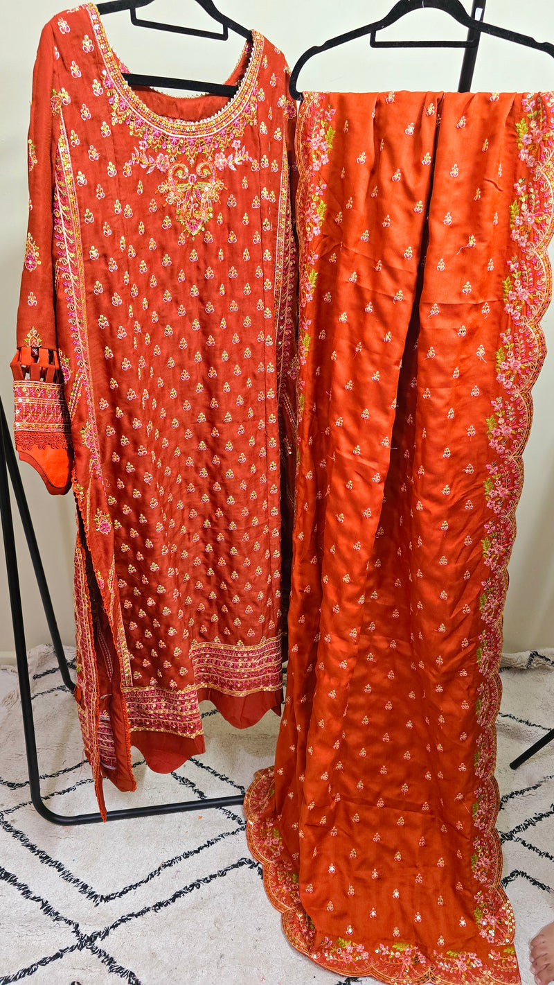 Asimjofa winter | Luxury | Rust orange