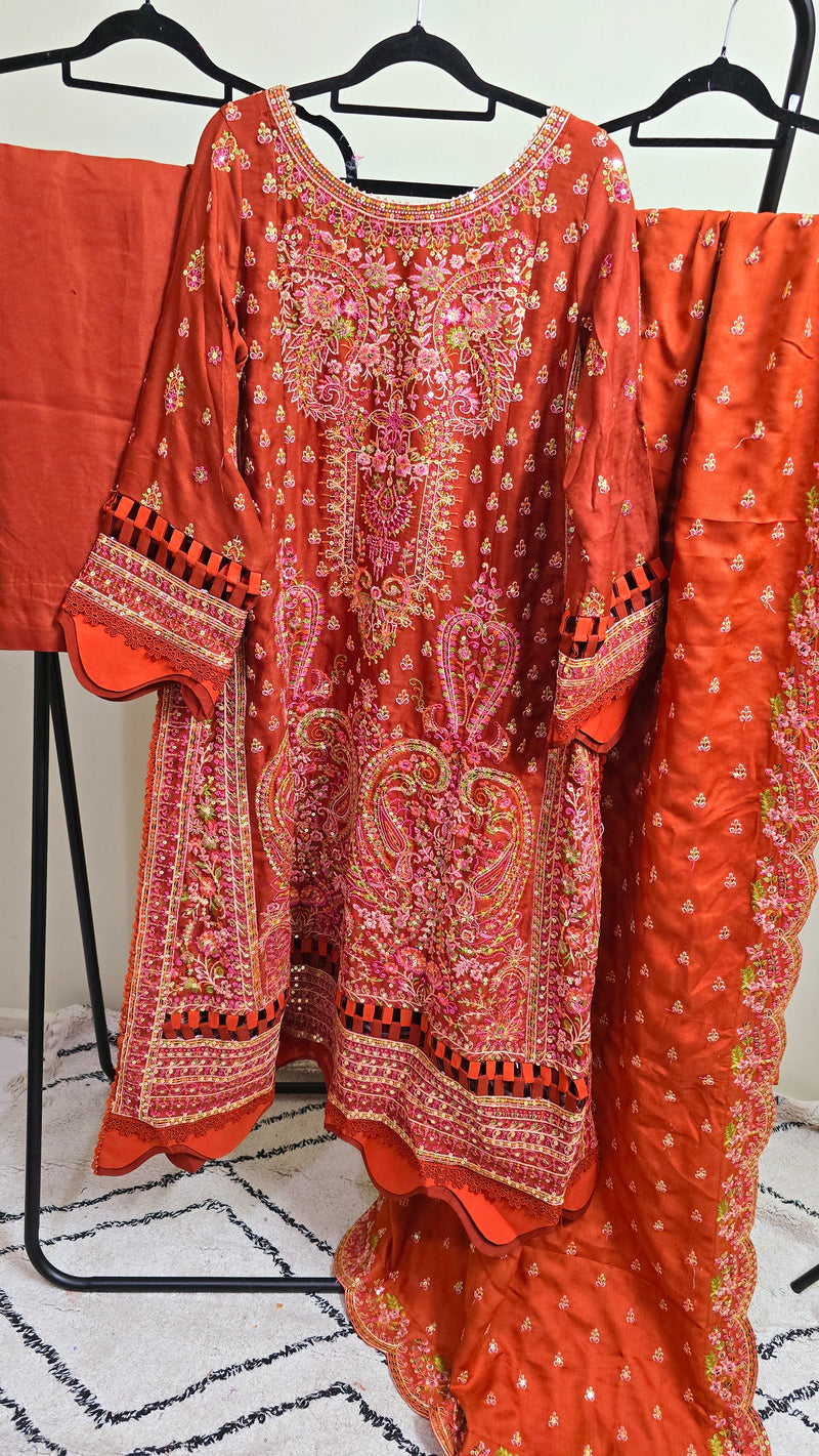 Asimjofa winter | Luxury | Rust orange