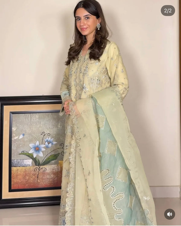 Luxury party wear formal 3pc