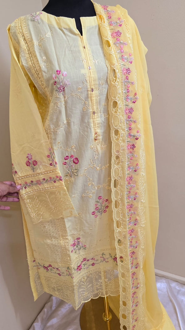 Sadabahar Summer embroidered suit-