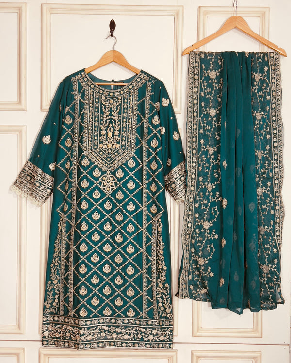Aghanoor inspired 3pc-bottle green