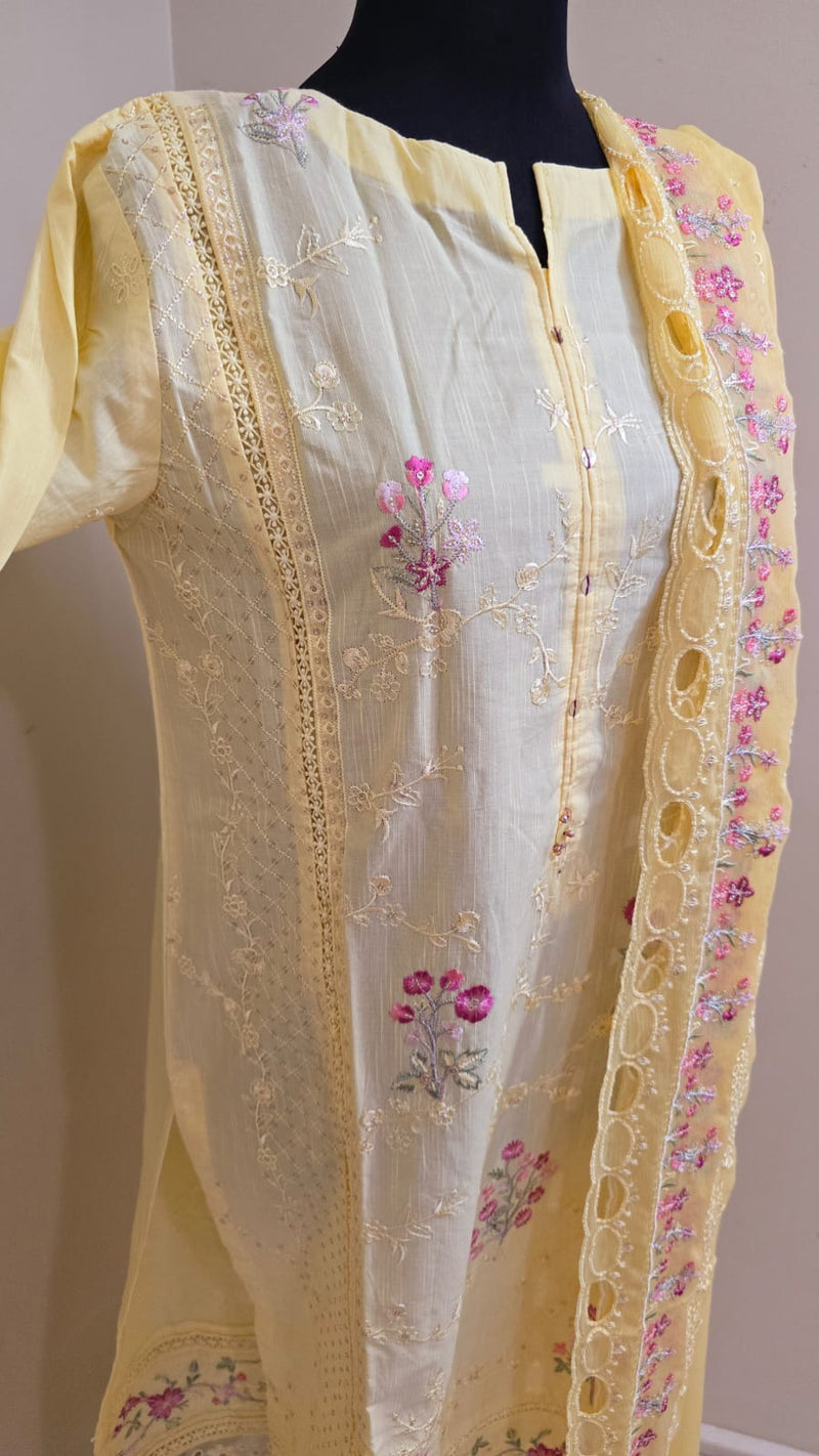 Sadabahar Summer embroidered suit-