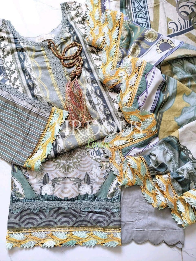 Jade - winter linen - 3 piece
