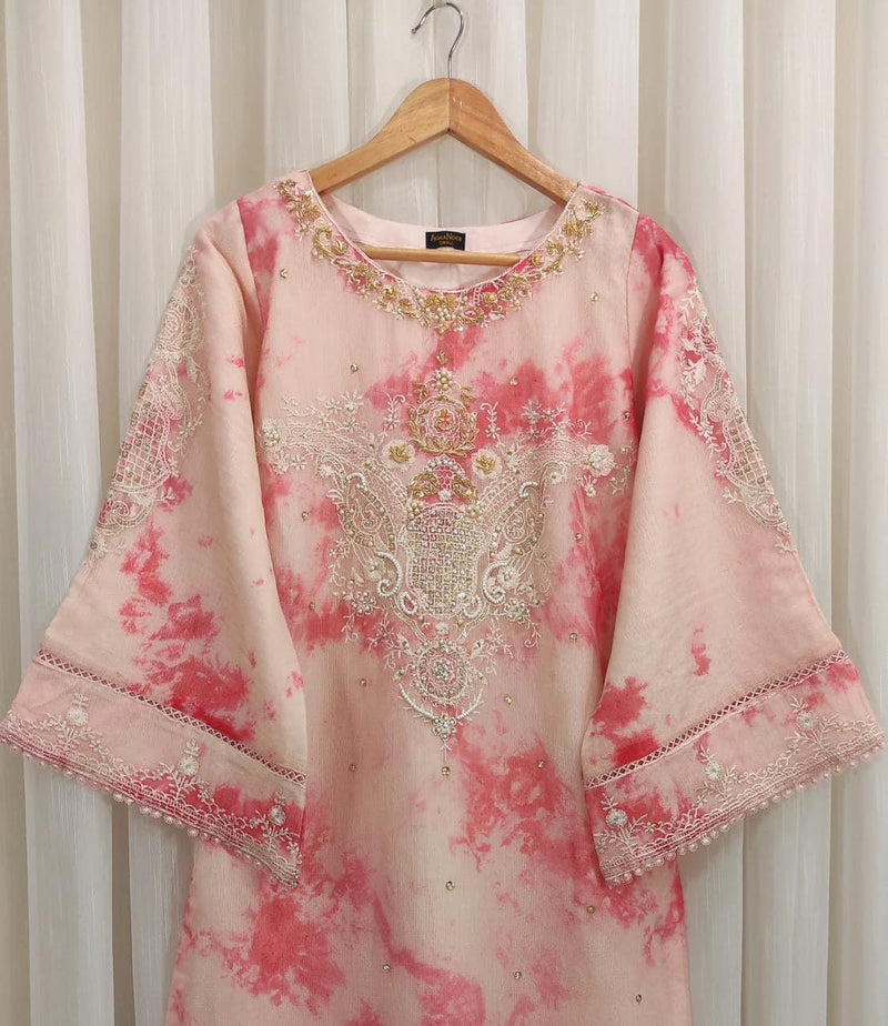 Aghanoor inspired 3pc-Pink