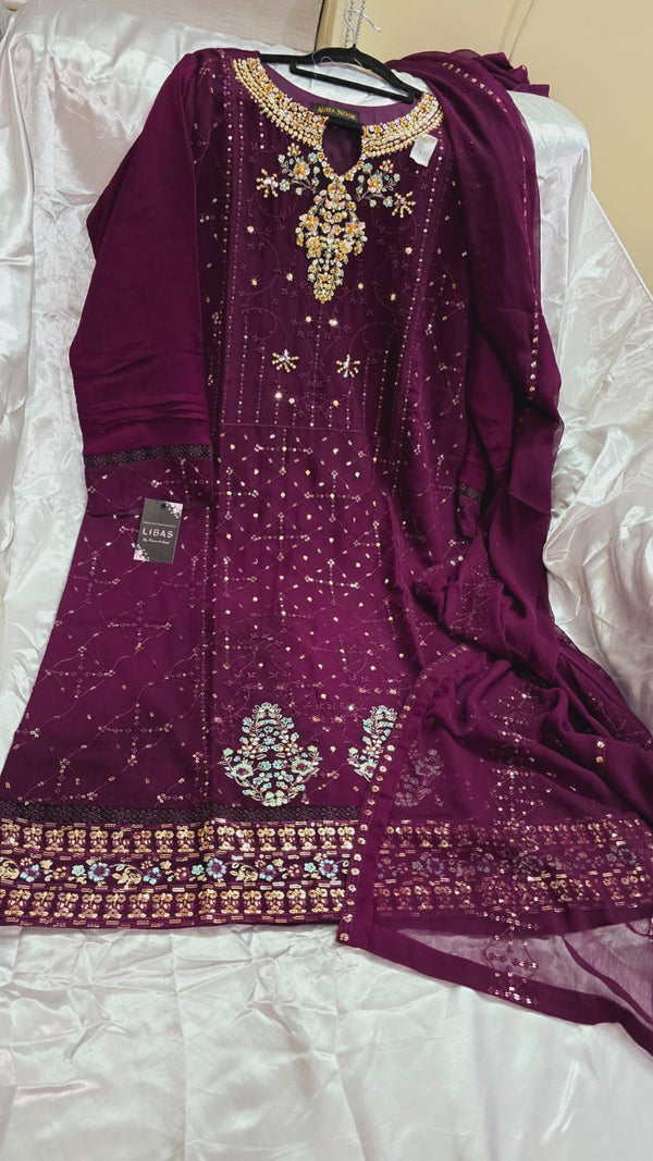 Aghanoor inspired 2pc