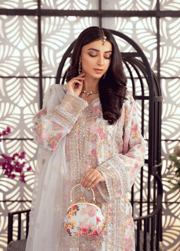 Noor organza floral -