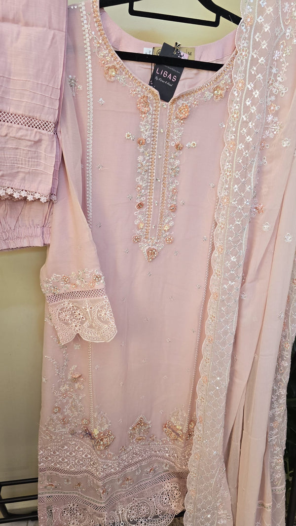 Noori Embroiderd chiffon 3pc