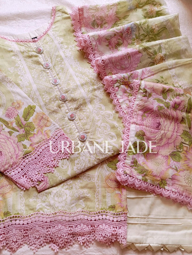 Jade - Summer lawn - 3 piece