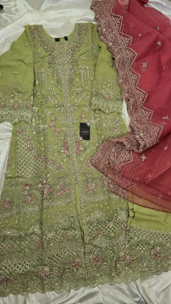 Luxury party wear formal 3pc