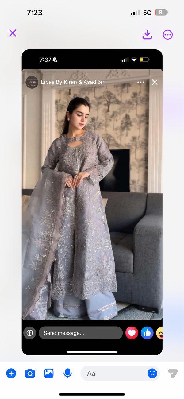 Luxury party wear formal 3pc