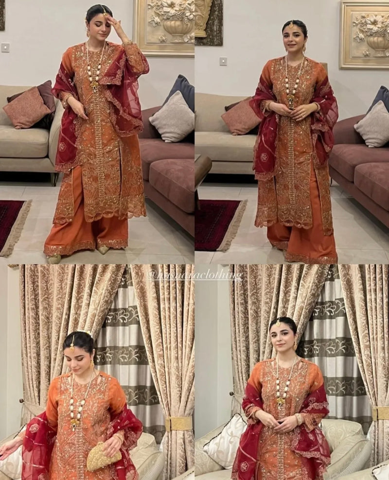 Luxury party wear formal 3pc