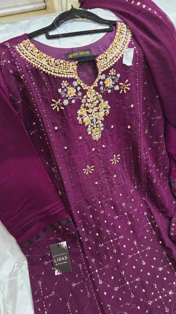 Aghanoor inspired 2pc