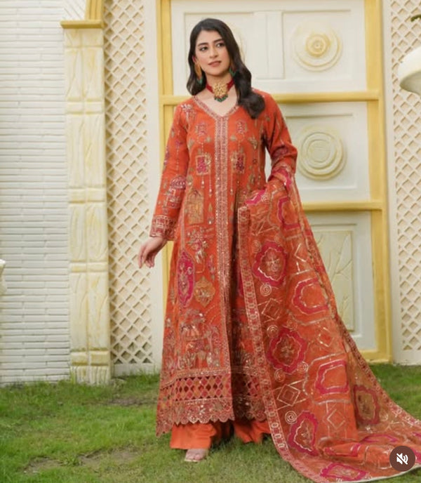 Luxury party wear formal 3pc