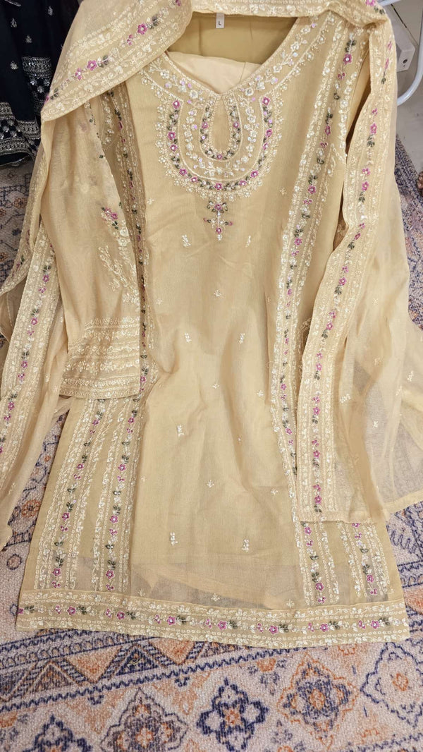 Libas Pret - Beige - khaadi net