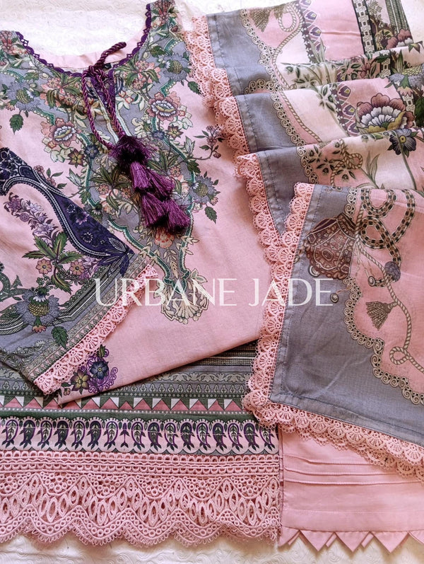Jade - Summer lawn - 3 piece