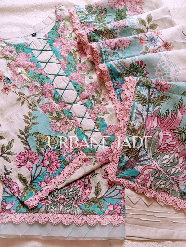 Jade - Summer lawn - 3 piece