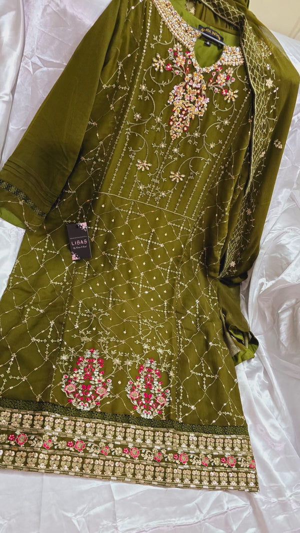 Aghanoor inspired 2pc