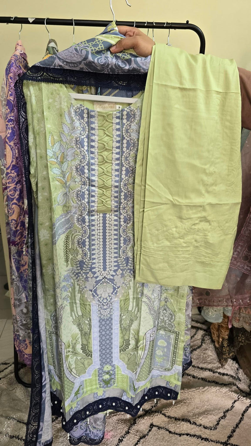 Jade - winter linen - 3 piece