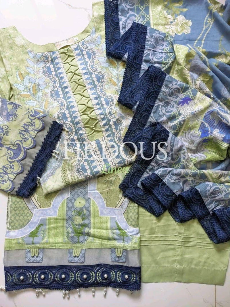 Jade - winter linen - 3 piece