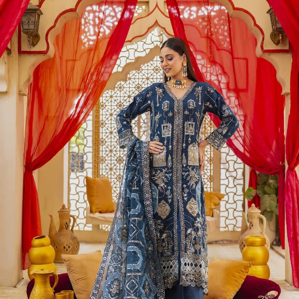 Luxury party wear formal 3pc