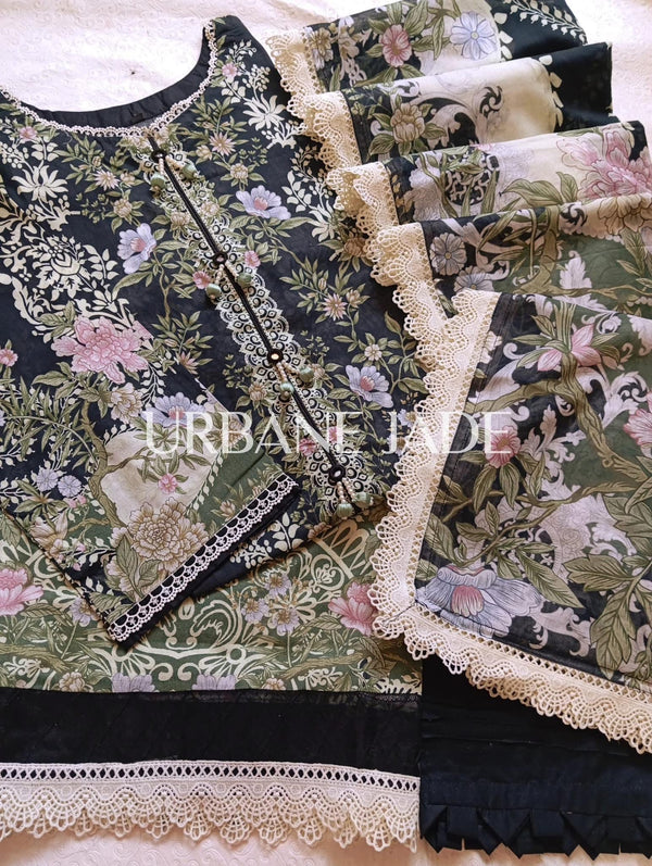 Jade - Summer lawn - 3 piece