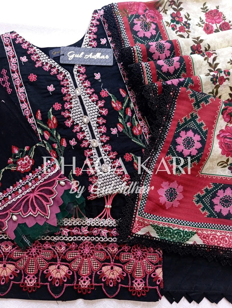Dhaga Kari Premium Embroidered Cambric