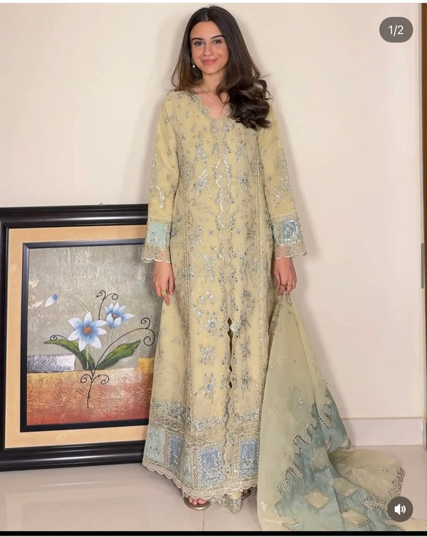Luxury party wear formal 3pc