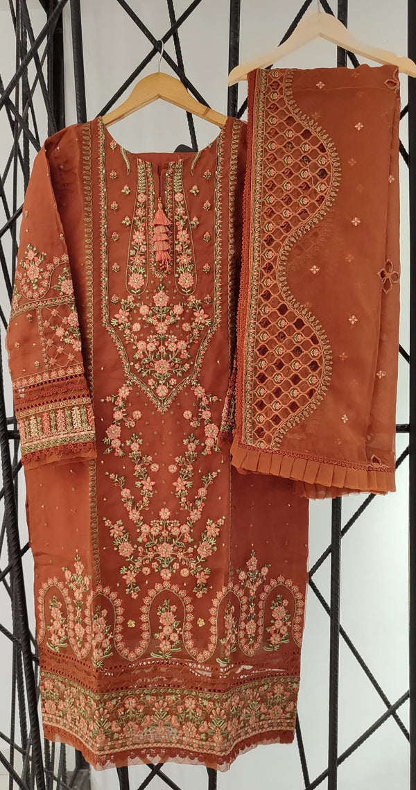 HZ - Falsafe organza -Rust