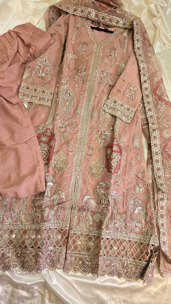 Luxury party wear formal 3pc