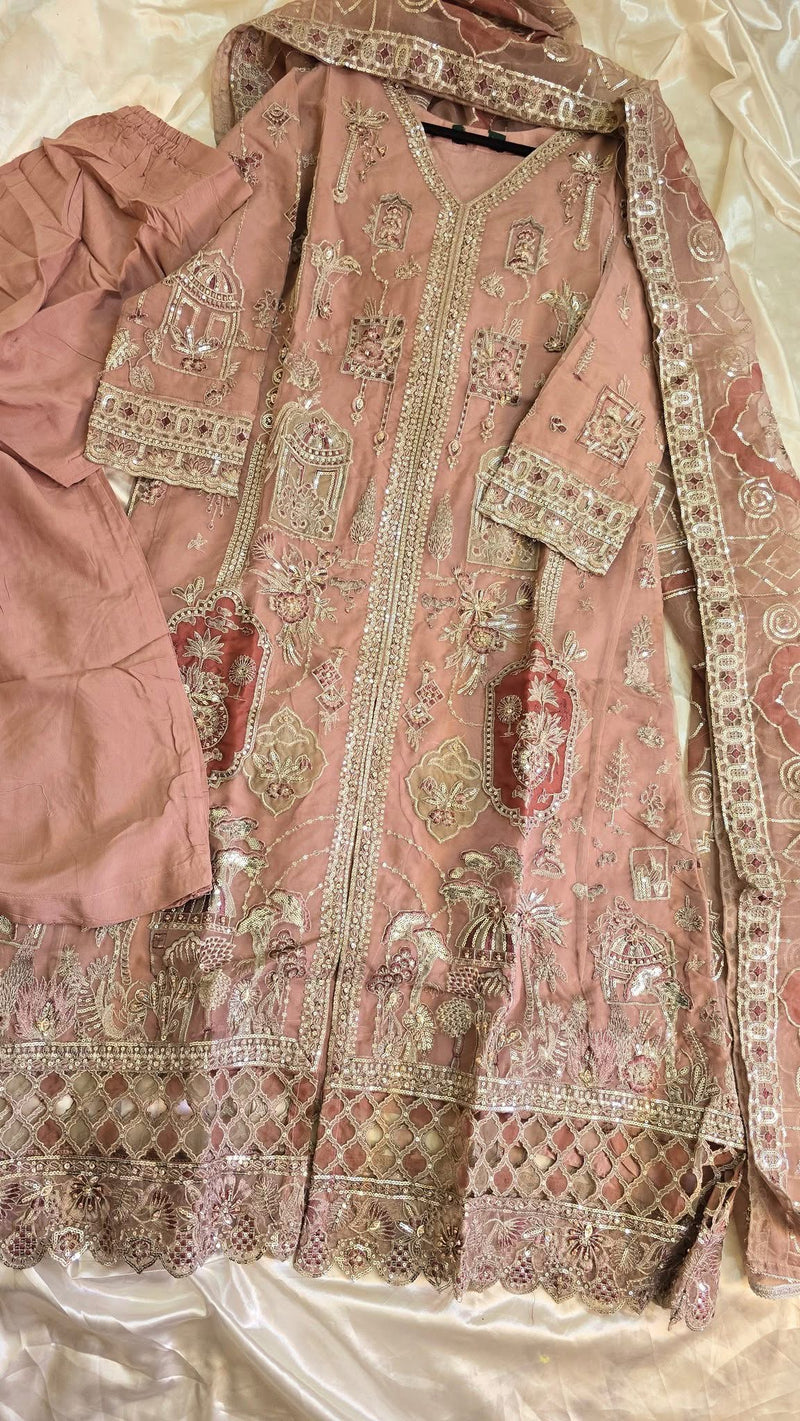 Luxury party wear formal 3pc