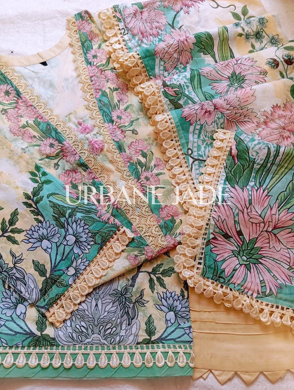Jade - Summer lawn - 3 piece