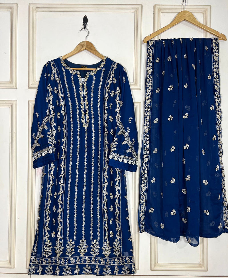 AN-Chiffon 3pc-Blue