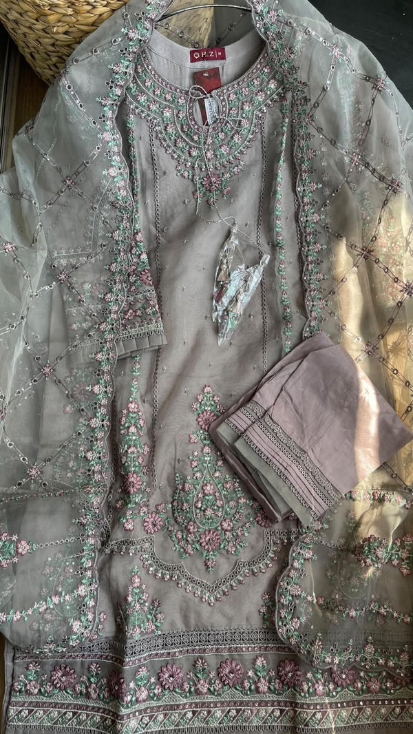 HZ - Falsafe organza - Gray