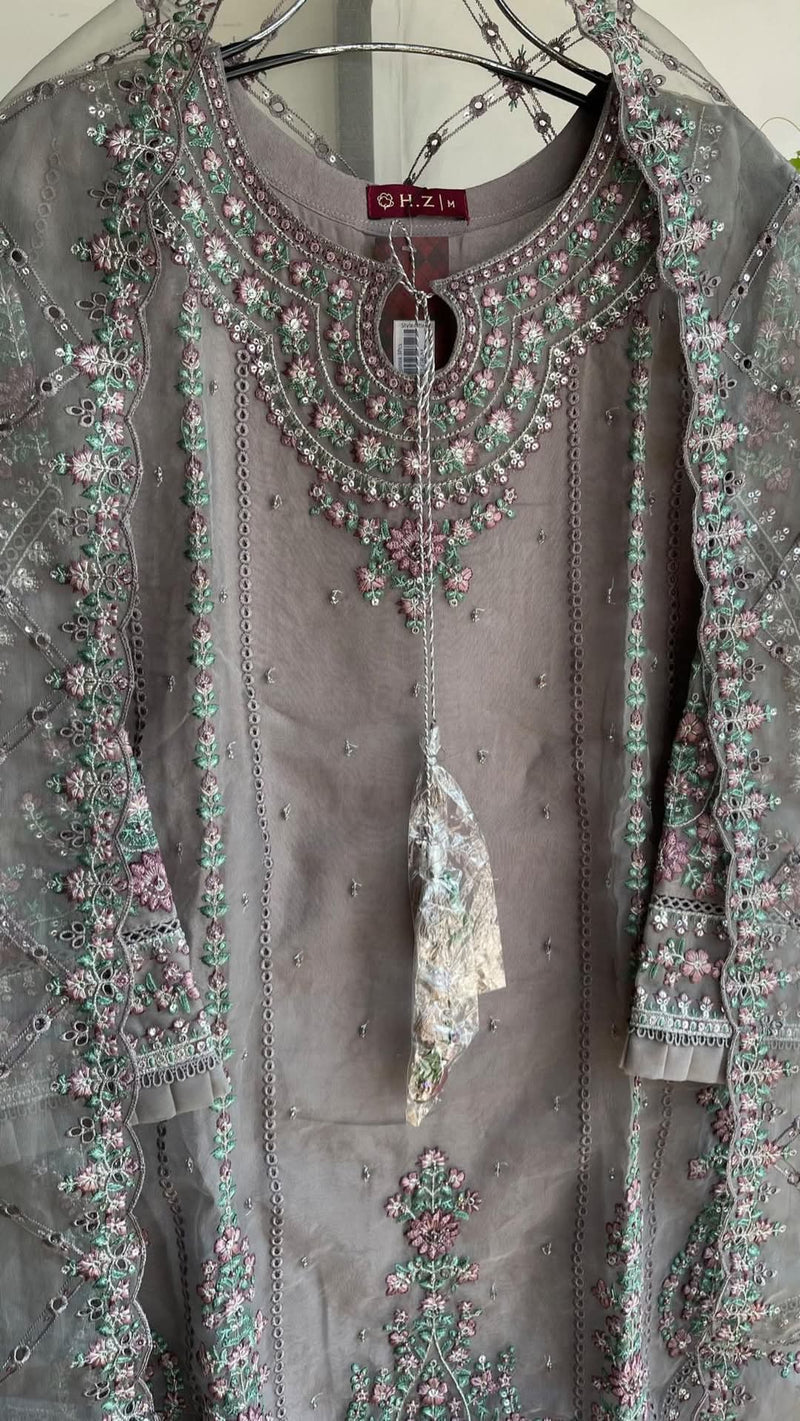 HZ - Falsafe organza - Gray