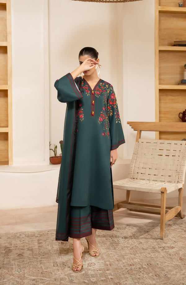 Gul E Jana - Casual Lite - verdant bloom