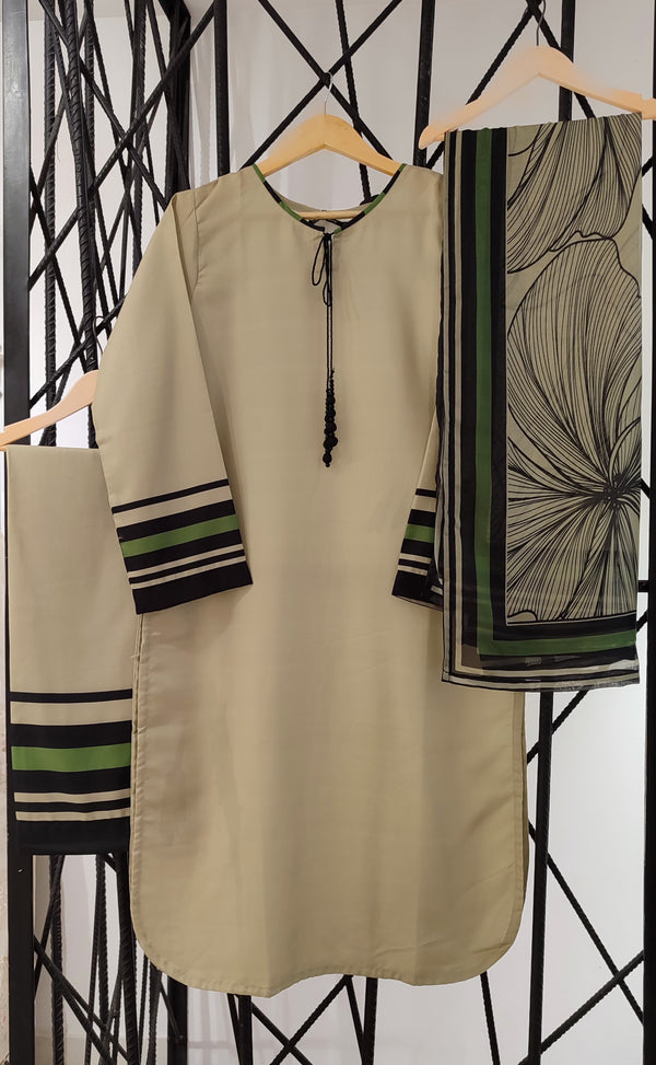 Gul E Jana - Casual Lite - olive dusk