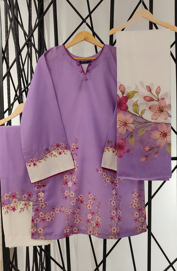 Gul E Jana - Casual Lite - scarlet bloom