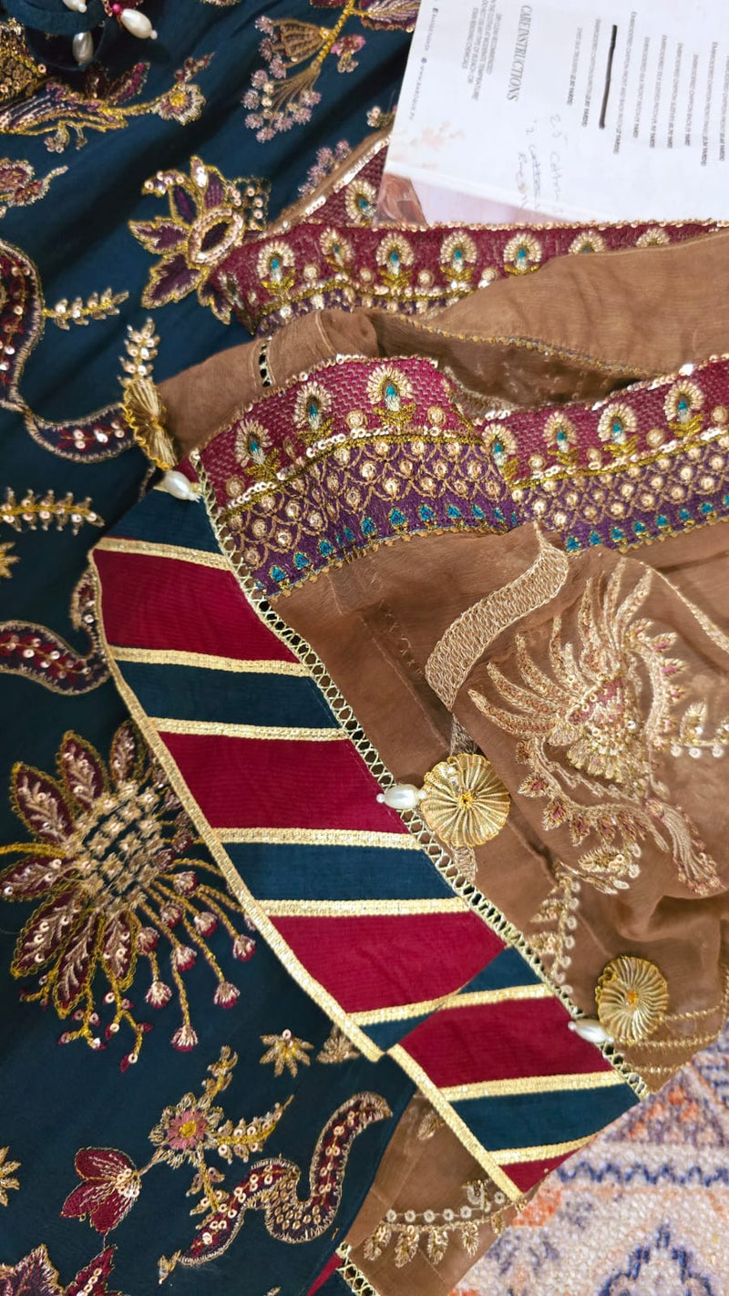 Baroque Stitched CHANTELLE Chiffon Collection