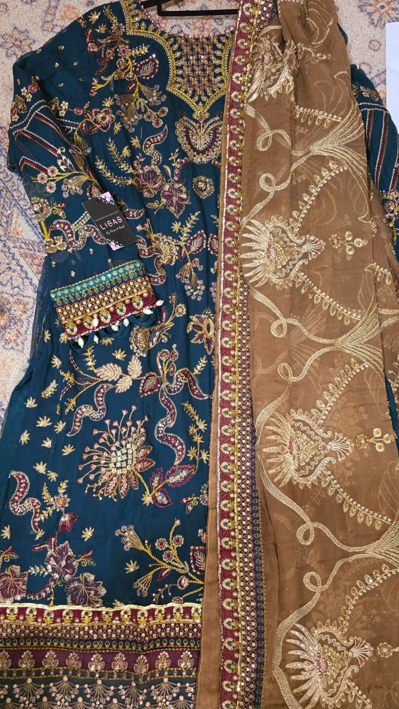 Baroque Stitched CHANTELLE Chiffon Collection