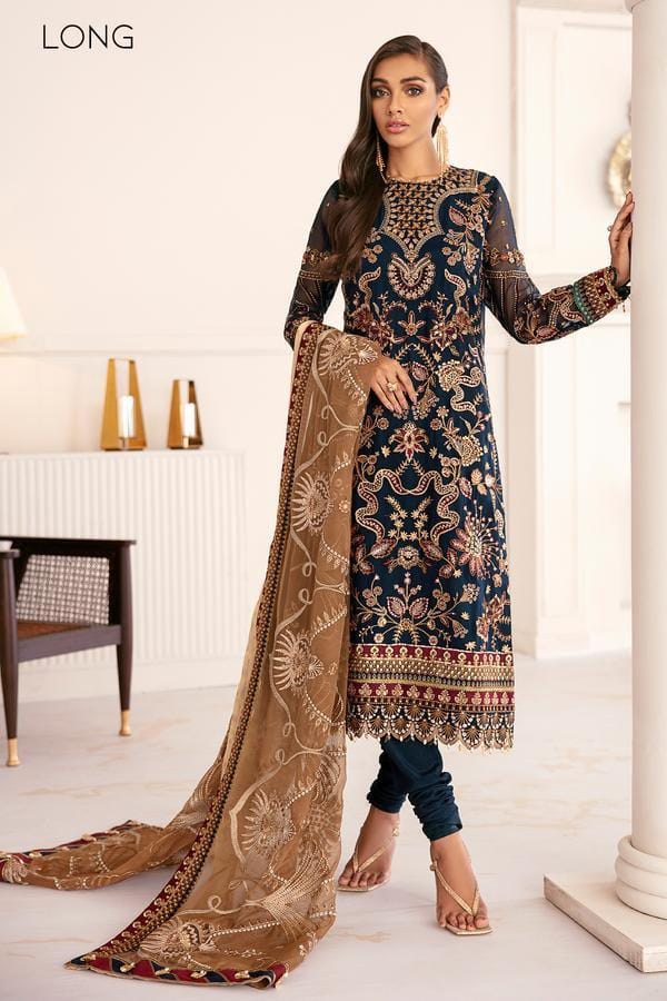Baroque Stitched CHANTELLE Chiffon Collection
