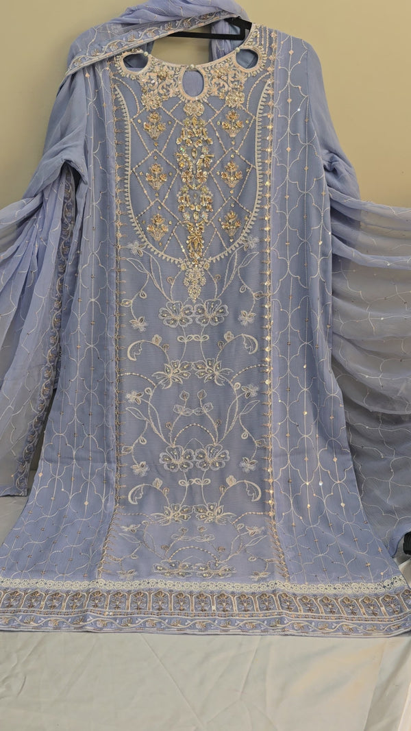 AN-Chiffon 3pc-Periwinkle