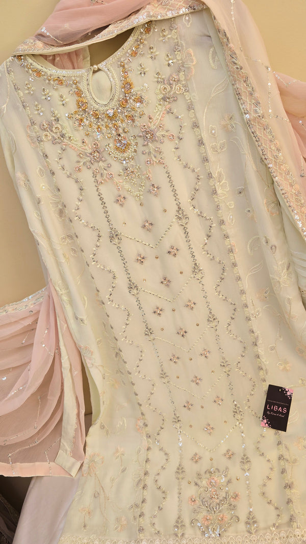 AN-Chiffon 3pc- mint white